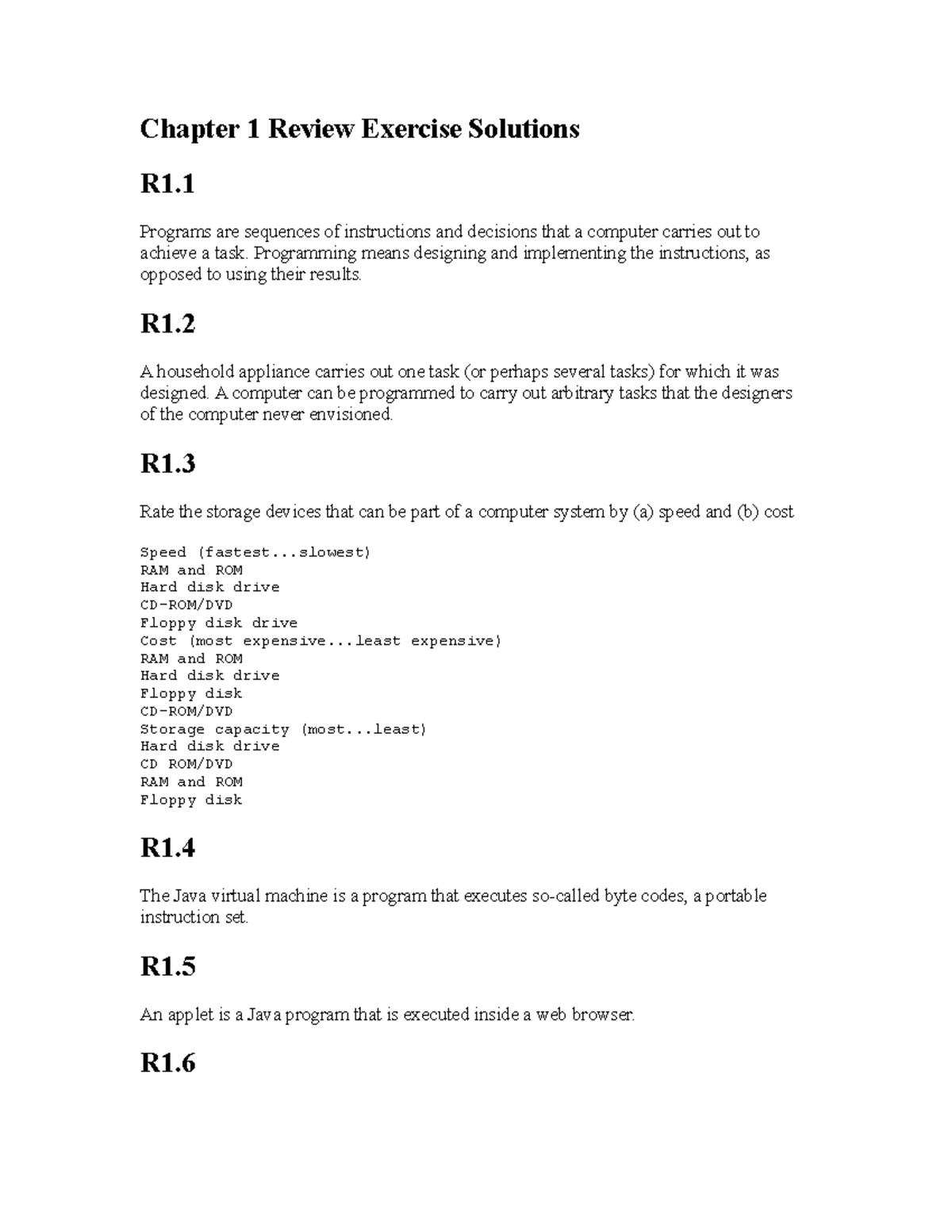 Bj3ch01 Solutions - Review - Chapter 1 Review Exercise Solutions R1 ...