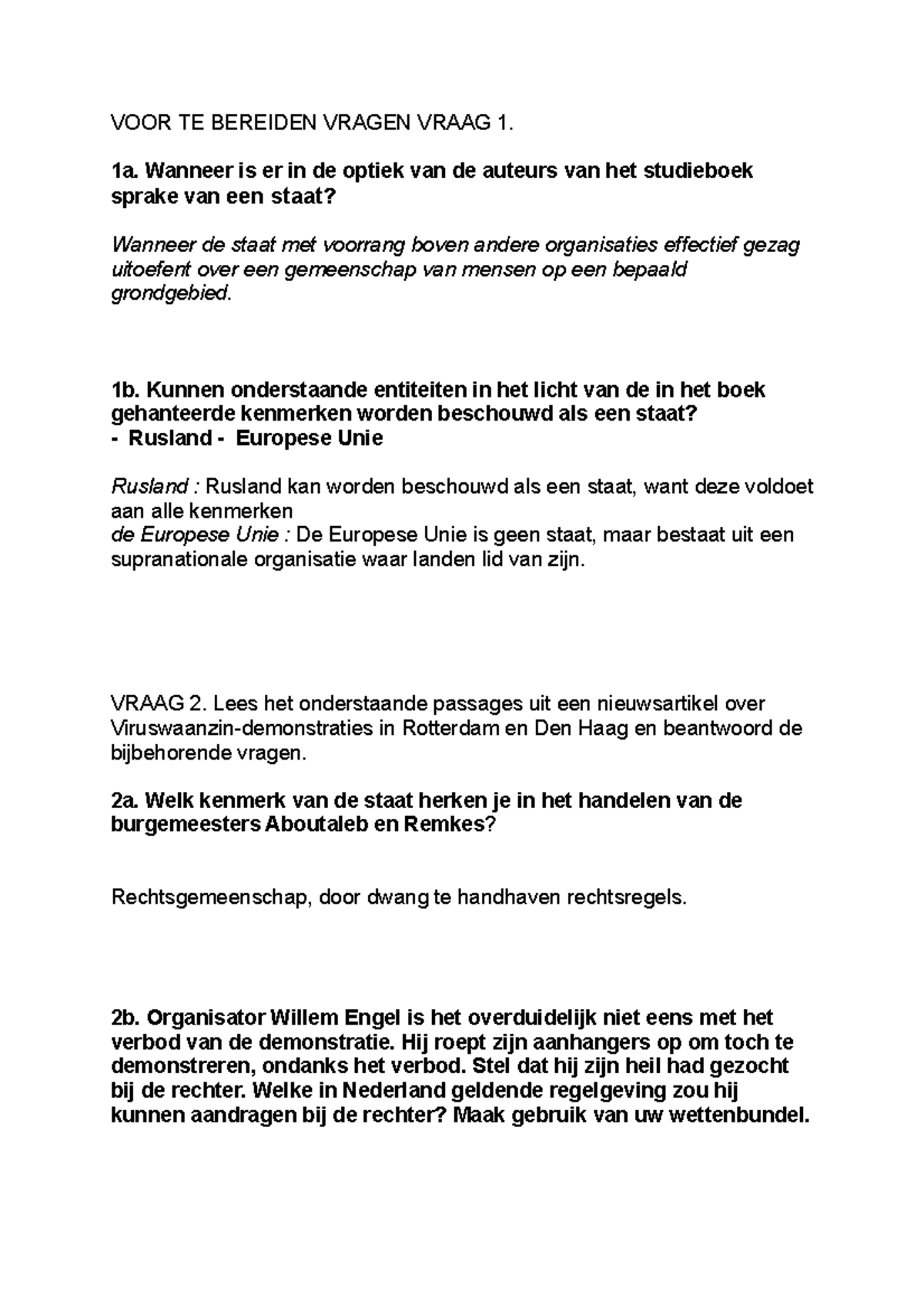 Document 1 Verbintenissenrecht Aantekening - Inleiding ...