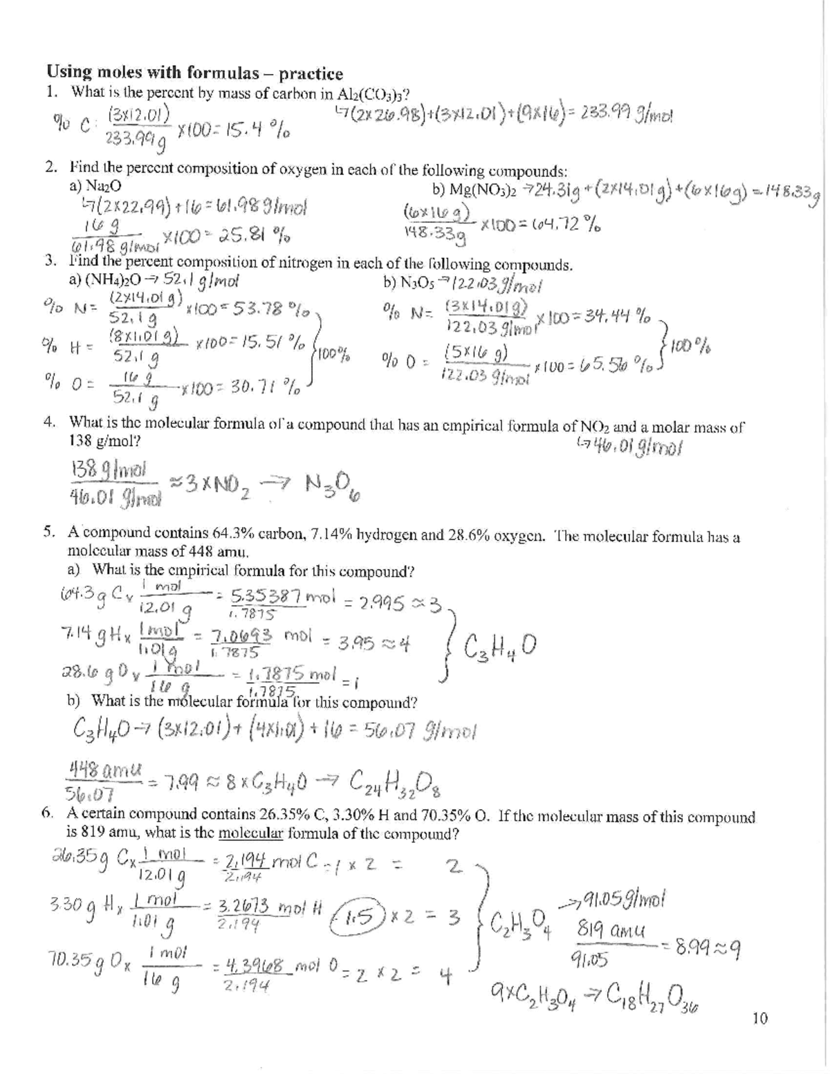 Unit 3 Page 10 Answers - jjjsjjs - The Jepson Manual: Vascular Plants ...