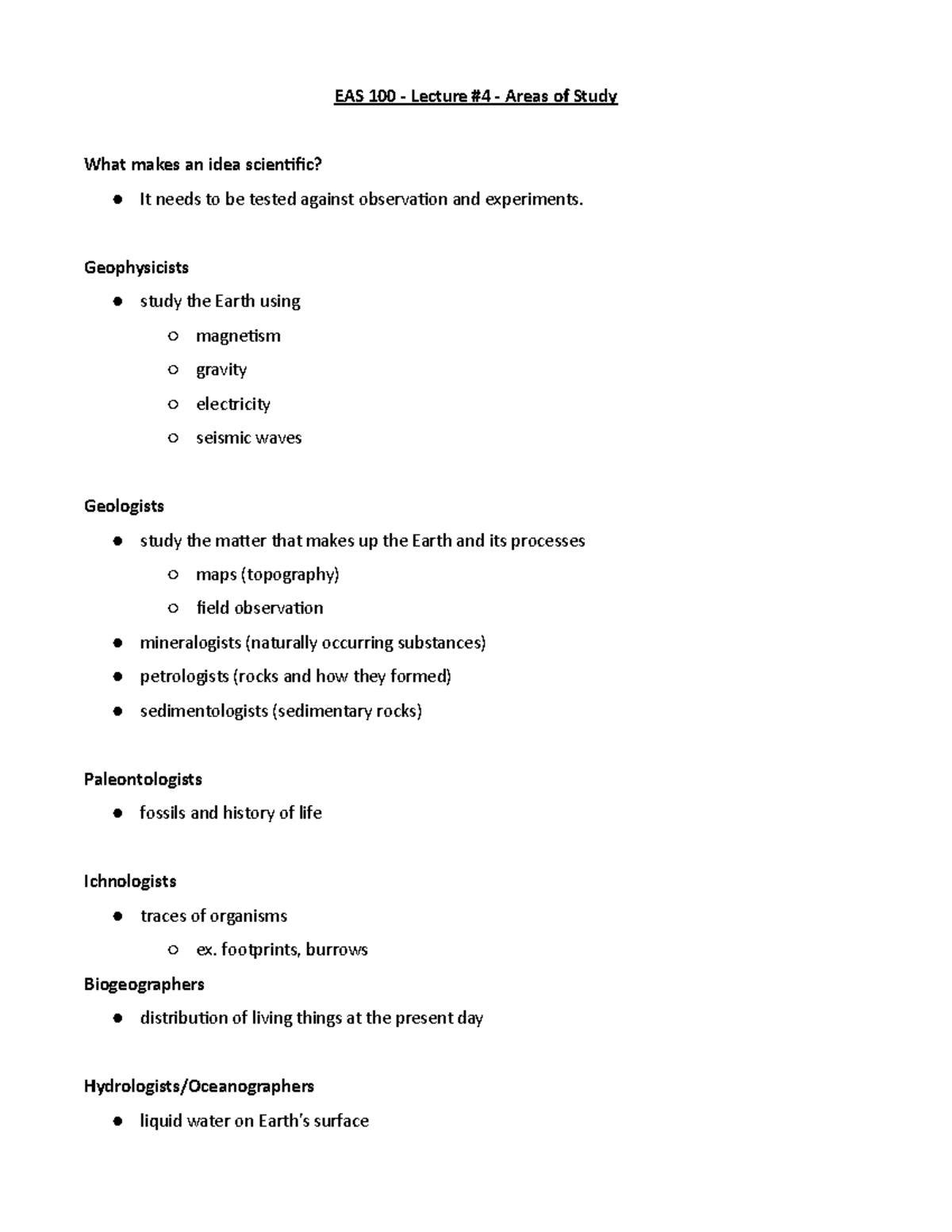 4-areas-of-study-lecture-4-eas-100-lecture-4-areas-of-study