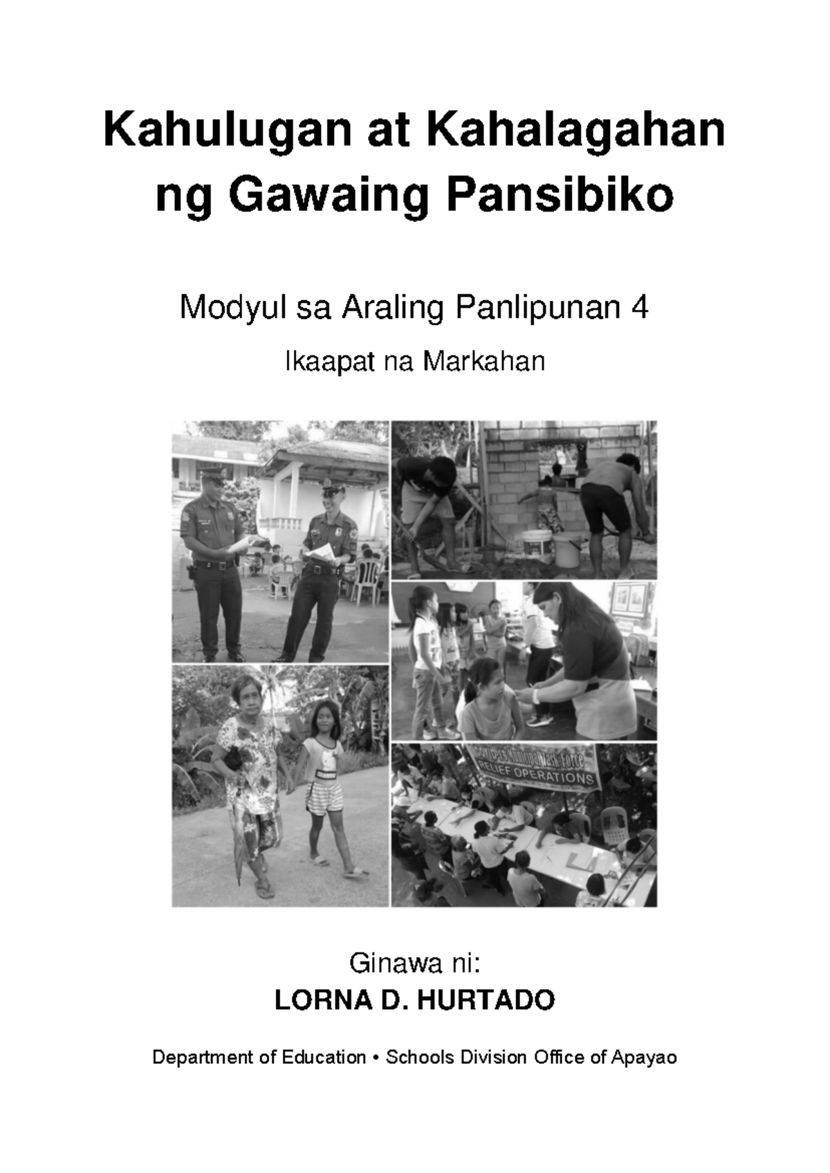 Passed 3163-13-21 Melcs Apayao Kahulugan at Kahalagahan ng Gawaing ...