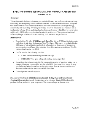 spss homework correlation assignment