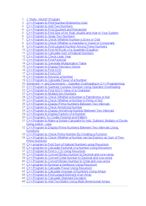 Outline - program learning outcomes - Issues With Unstructured ...