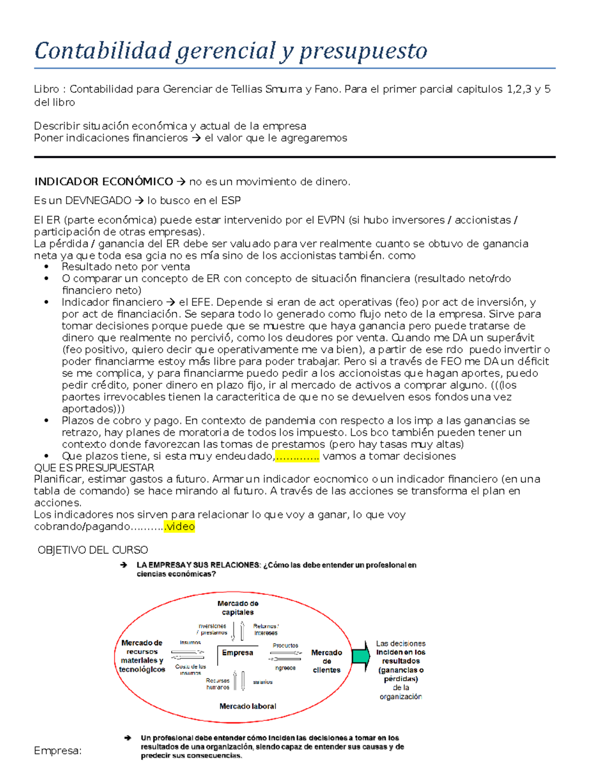 Apunte Conta Gerencial Contabilidad Gerencial Y Presupuesto Libro Contabilidad Para 9799