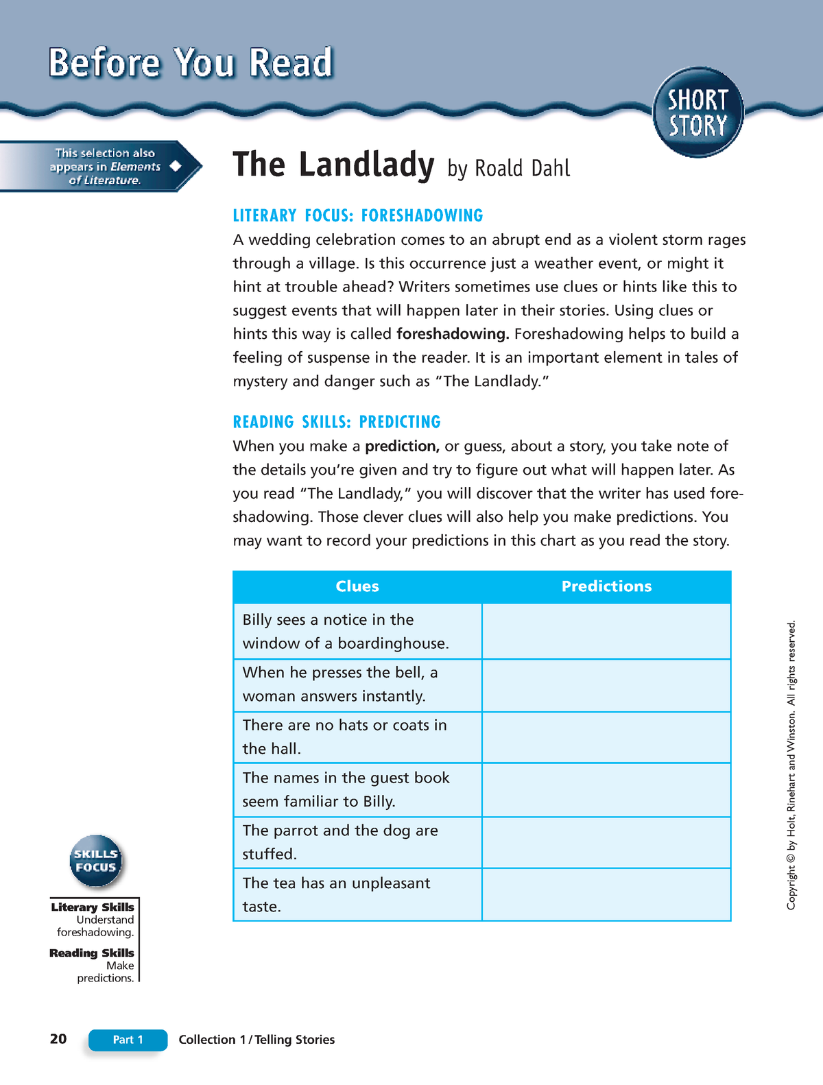 landlady-by-roald-dahl-assignments-for-the-class-on-the-short-story