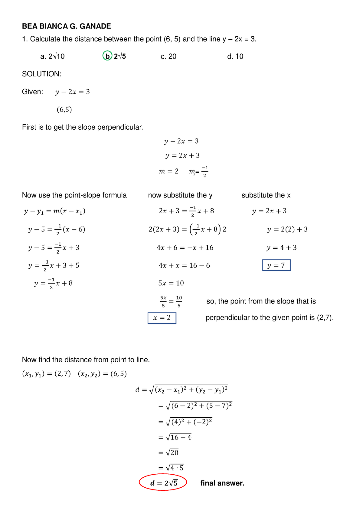 Calculus 1 Compilation Incomplete Updates V - BEA BIANCA G. GANADE ...