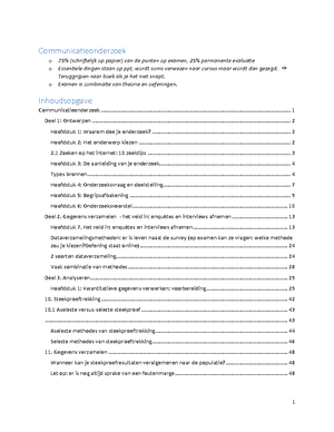 Samenvatting Communicatiepsychologie - Communicatiepsychologie 