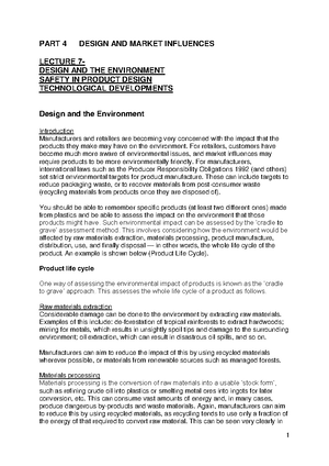 Lecture 1 Design Activity And Pds - PART 1 THE DESIGN ACTIVITY LECTURE ...