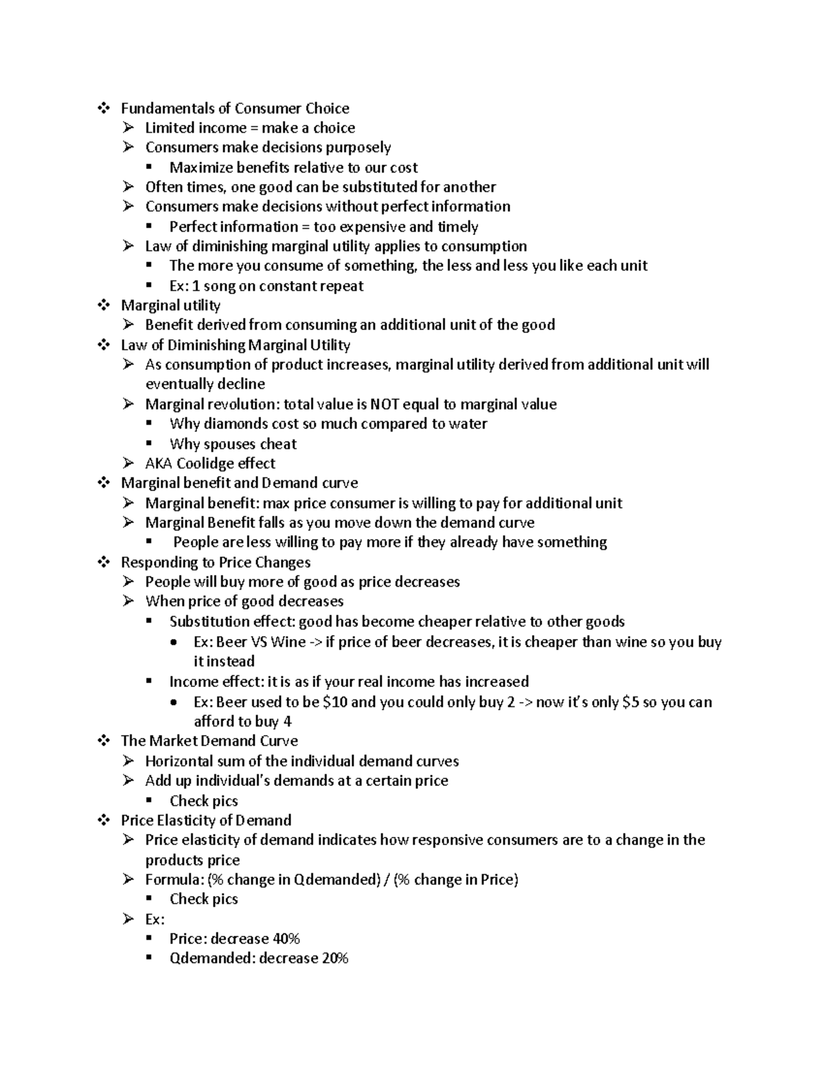 Econ 002 Chpt. 7 - Professor: Joab Corey - V Fundamentals Of Consumer 