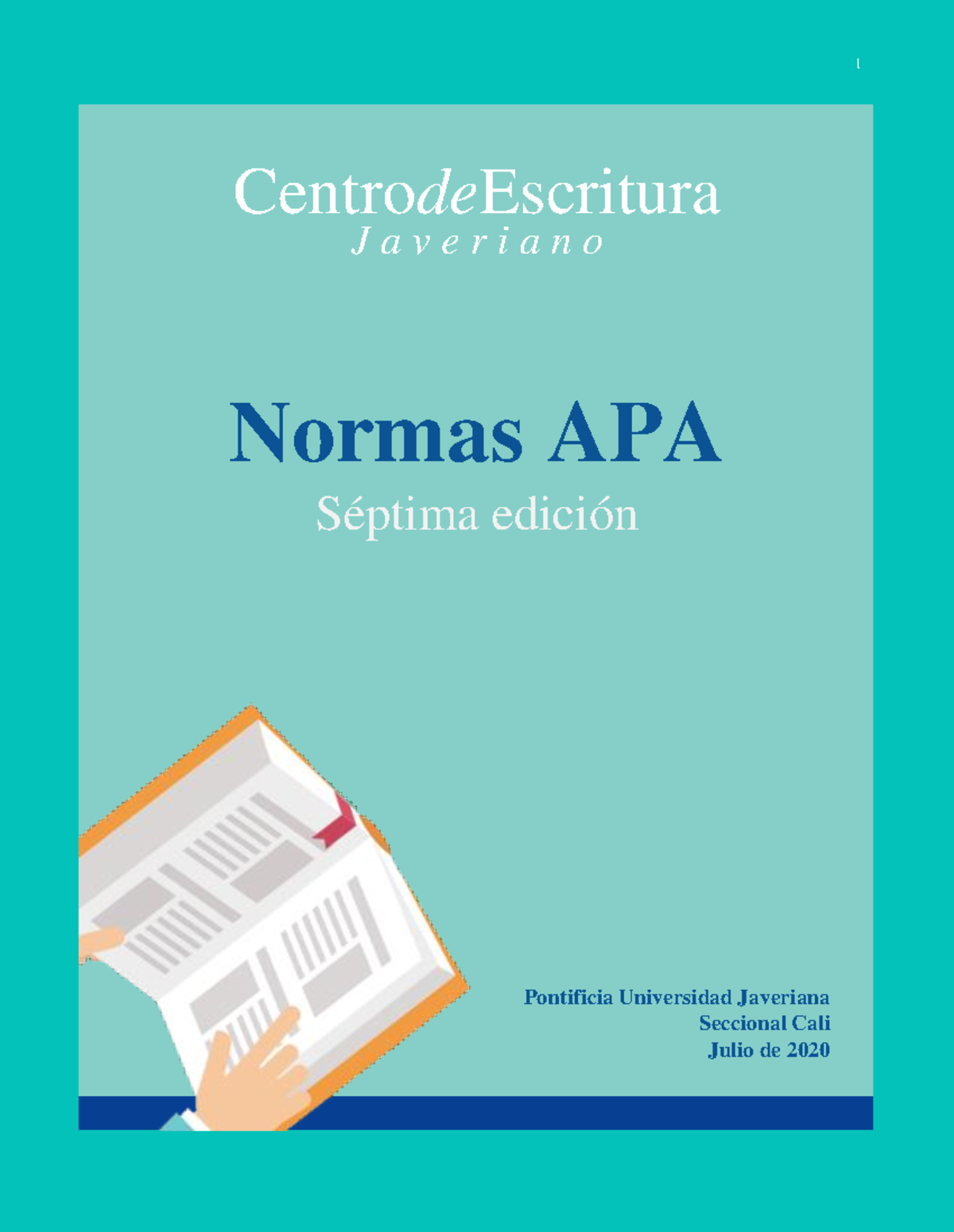 Normas APA - Apa - Centro de Escritura J a v e r i a n o Normas APA ...