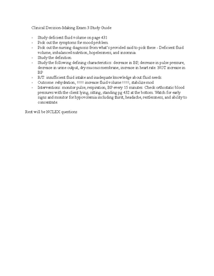 Clinical Psychology Final Study Guide - o Involves a fundamental change ...