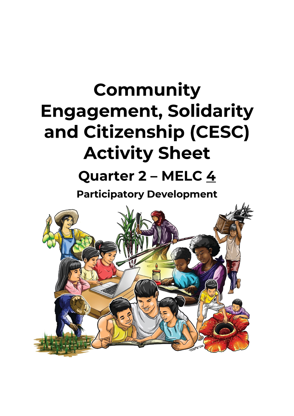 Community Engagement, Solidarity And Citizenship (CESC) Activity Sheet ...