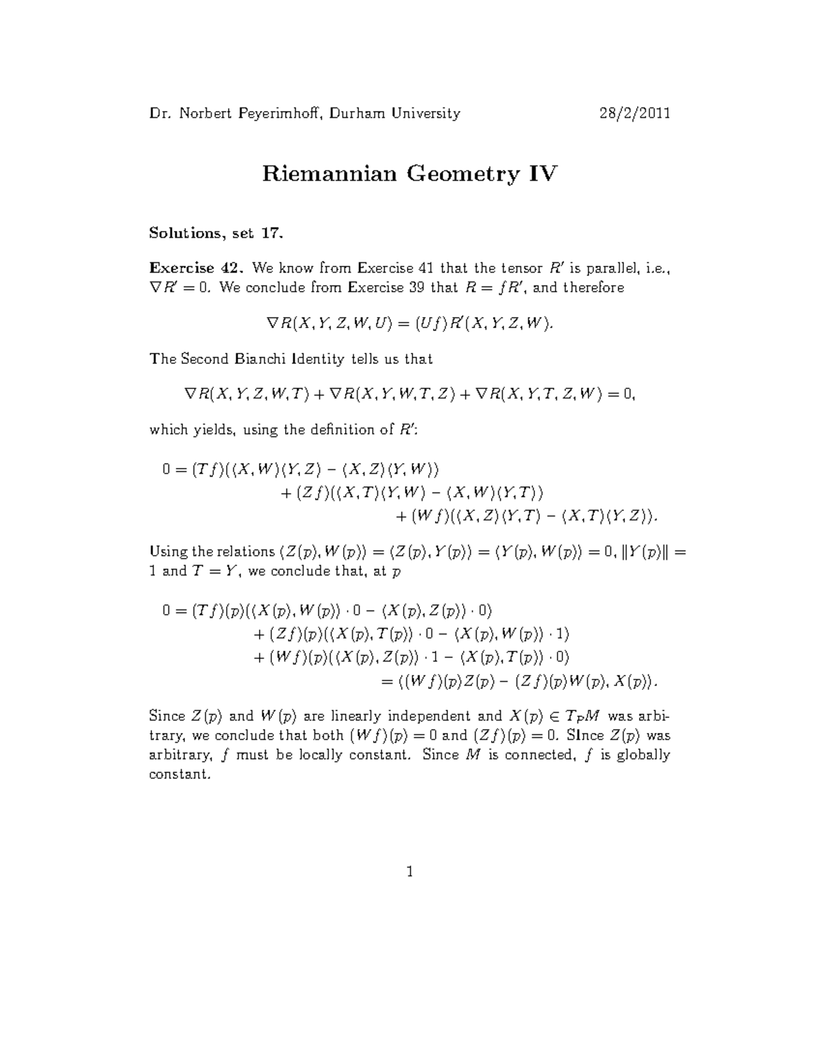 Math4171 10 11 Assignment 17 Solutions Studocu
