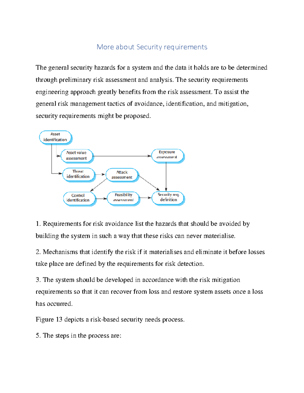 More about Security requirements - The security requirements ...