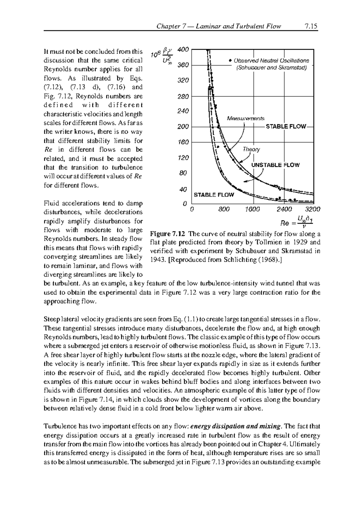 FM Ch 7 Laminar And Turbulent Flow 3 - Chapter 7 — Laminar And ...