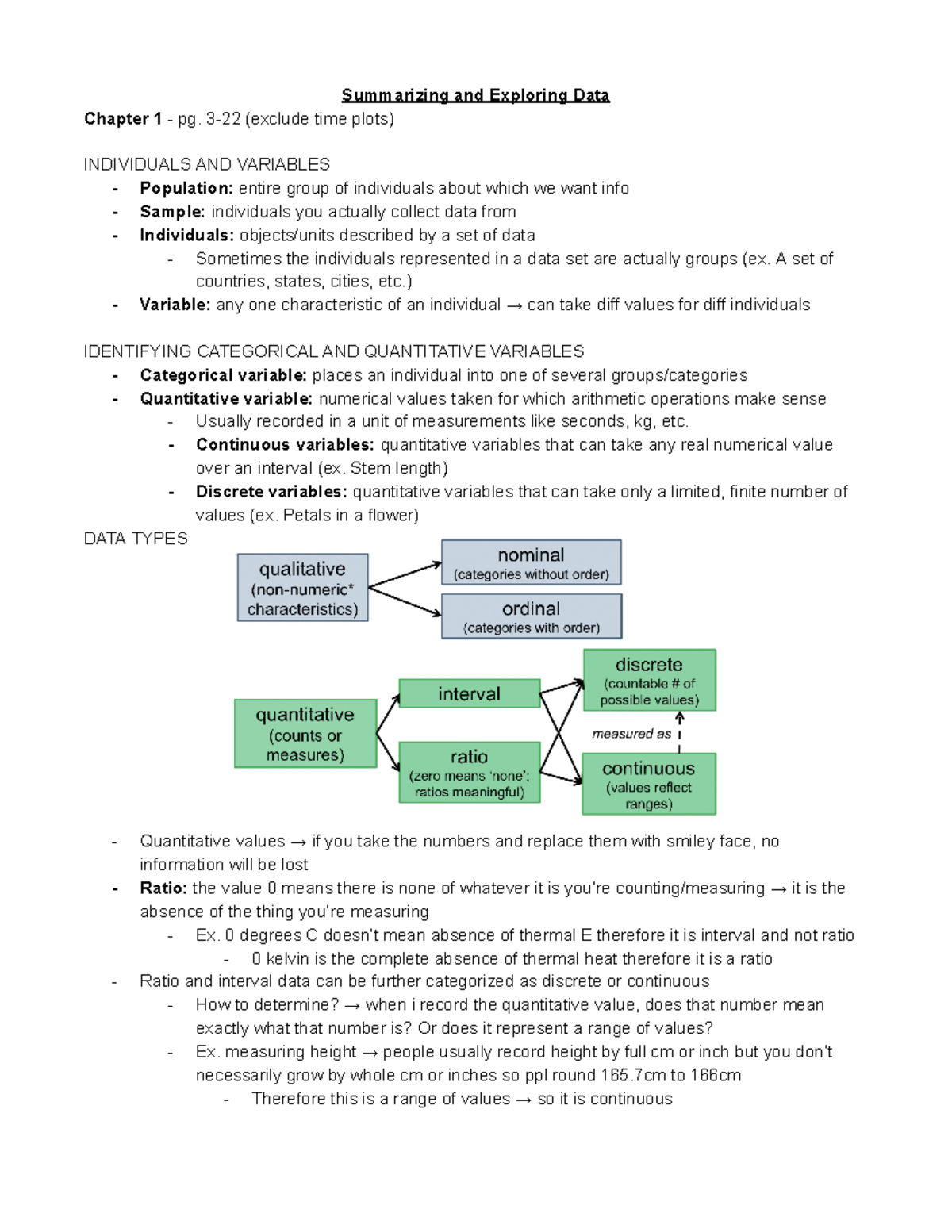 3 - Summarizing And Exploring Data - Summarizing And Exploring Data ...