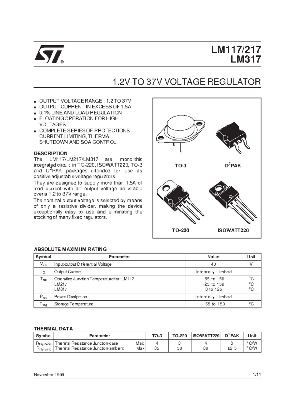 Hoja De Datos De Lm317M, Información De Producto Y Soporte – JKAUL