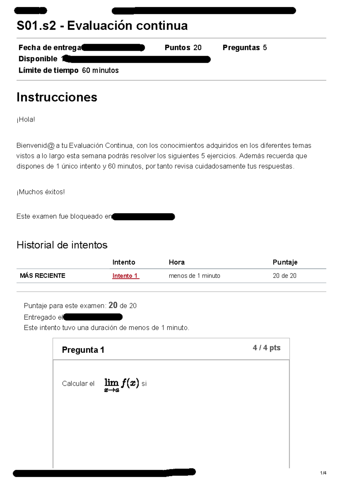 S01.s2 - Evaluación continua Matematica PARA LOS Negocios II - S01 ...