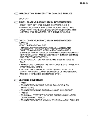 EDUC 303 - Classnotes - class notes - Class 2 - January 14th, 2016 ...