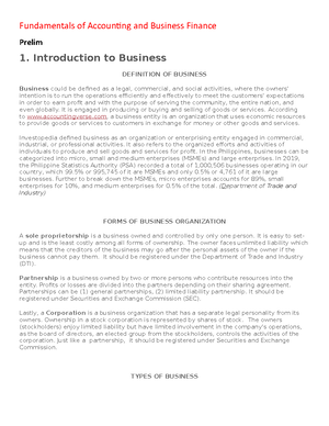 MIDTERM EXAM (WITH ANSWERS) - Business Enhancement 2: Fundamentals of ...
