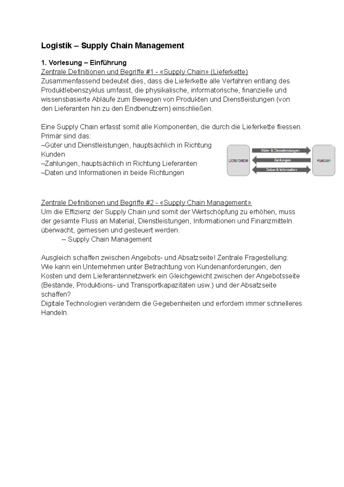 Logistik and supply chain management part 1 - Logistik – Supply Chain ...