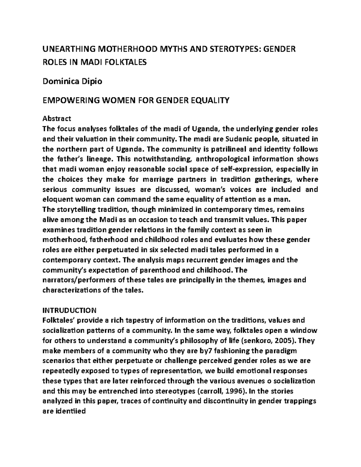 Unearthing Motherhood Myths AND Sterotypes - UNEARTHING MOTHERHOOD ...