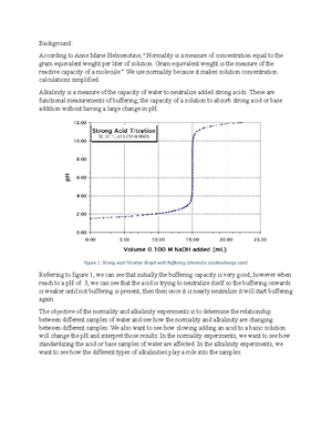 Report 3 - Experiment 6: Jar Testing - Grading Rubric for Part 1 on ...