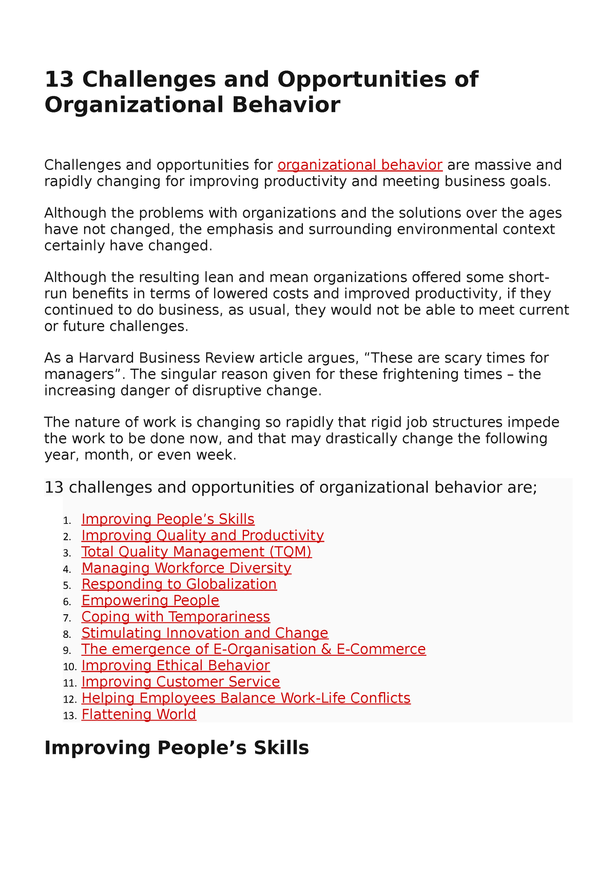 unit-i-challenges-of-organizational-behavior-in-india-13-challenges