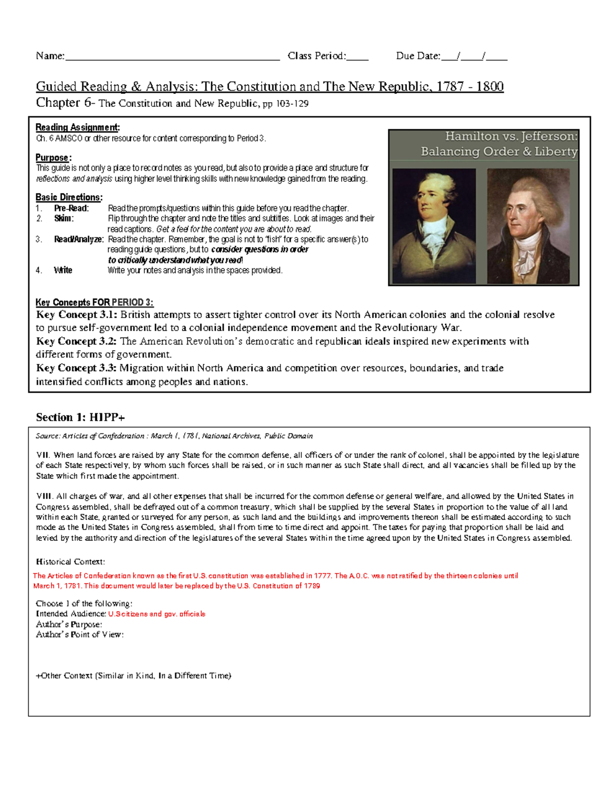 Kami Export - Lindsay Matute - Chapter 6 Study Guide - Name