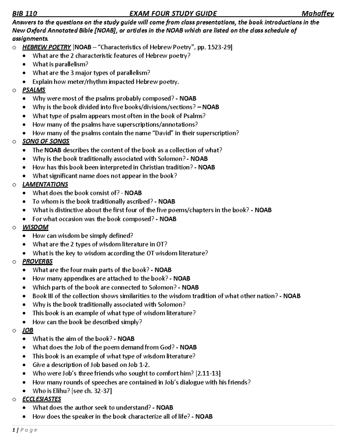 EXAM 4 Study Guide - This Chapters Review With Terms, Examples, And ...