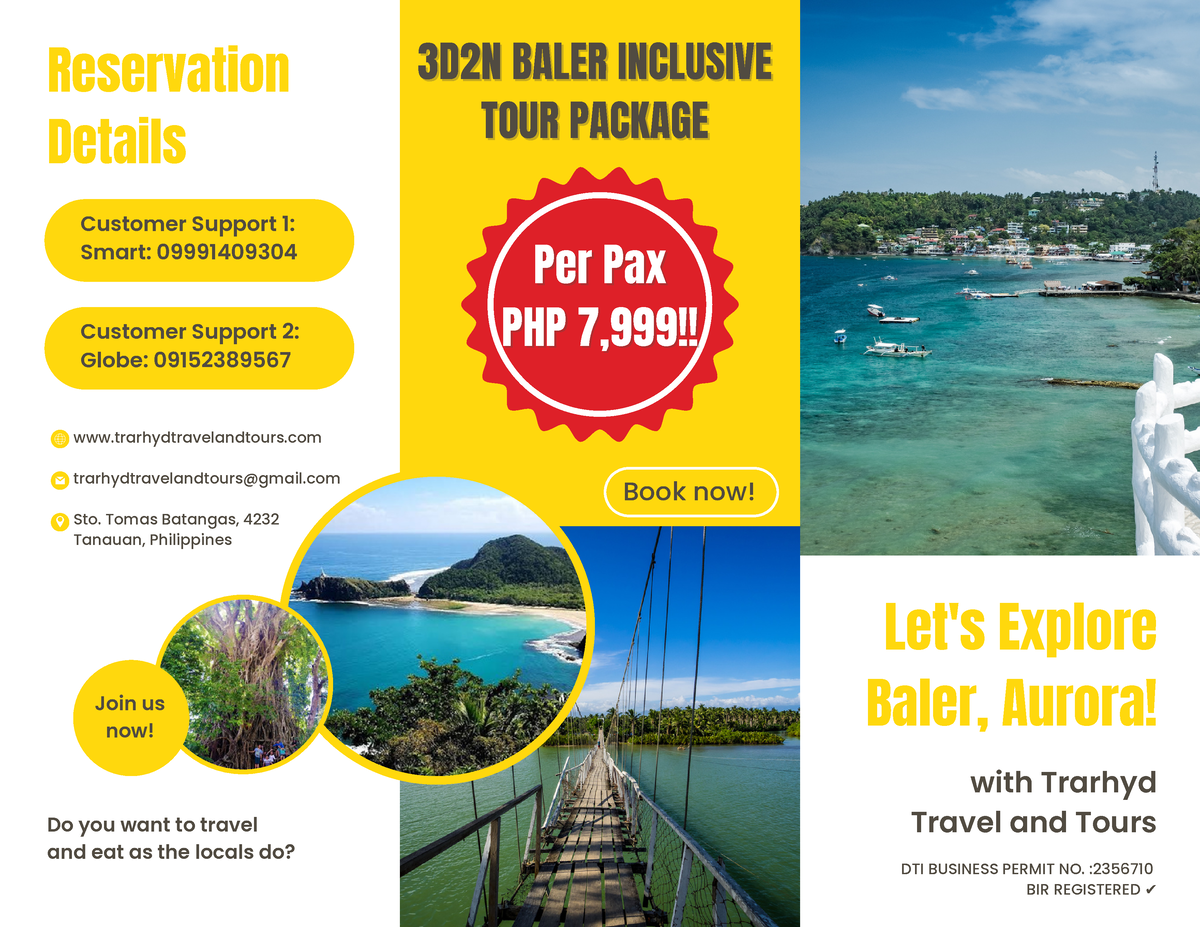 tour package in baler