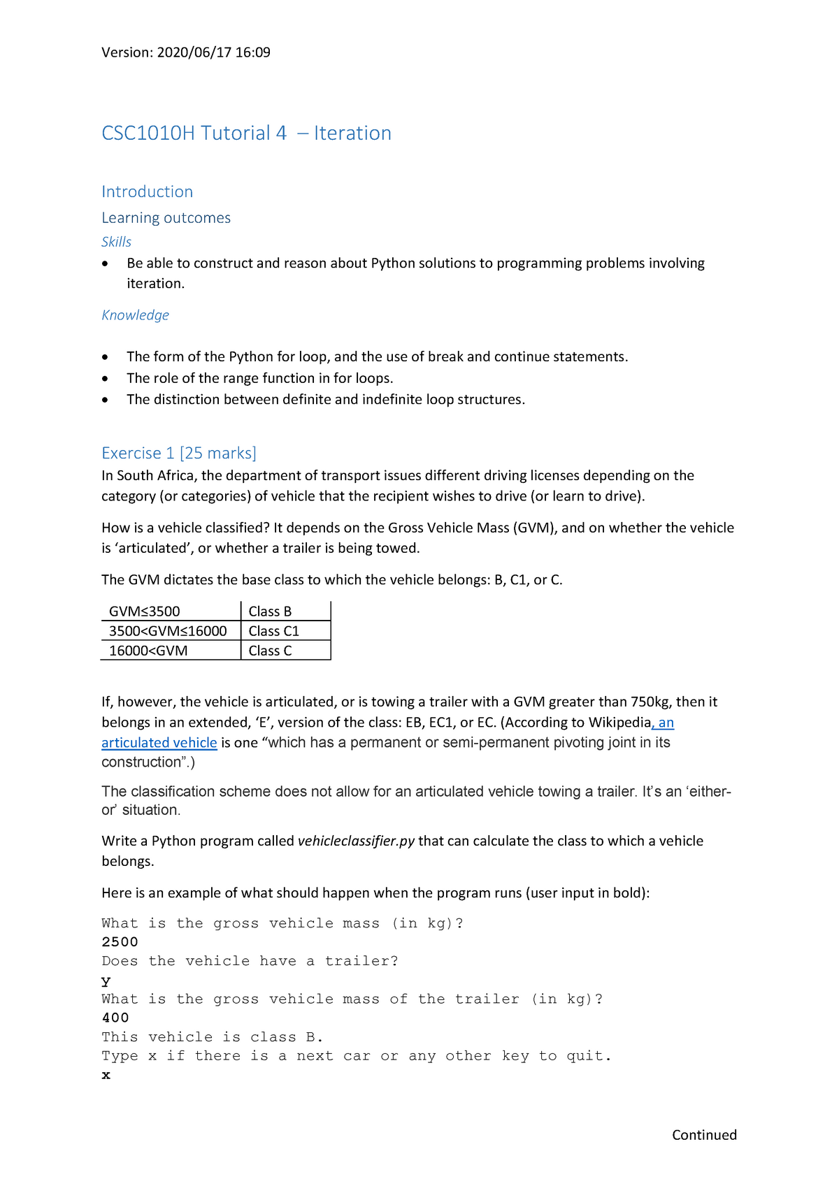 assignment 4 python