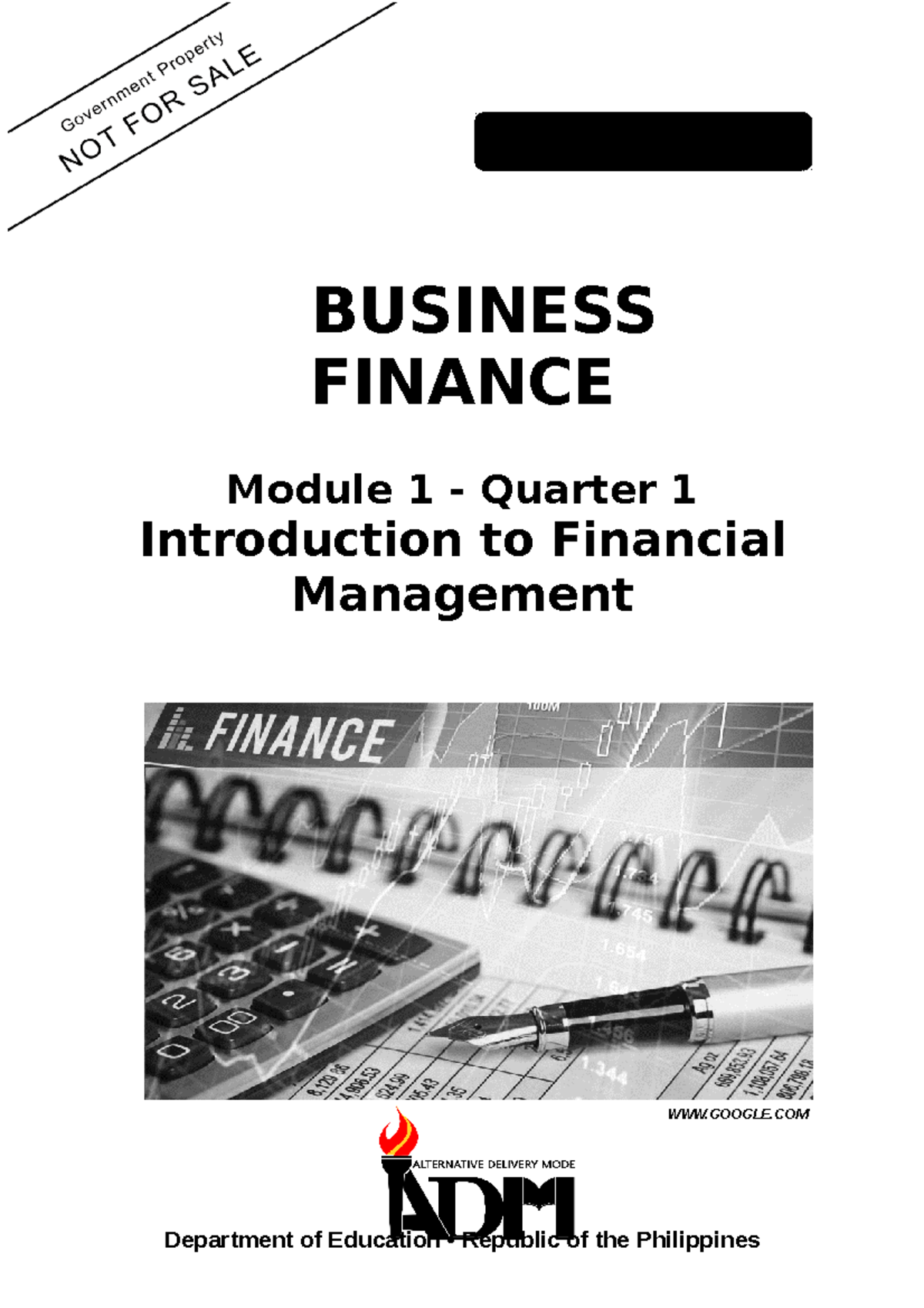 Business Finance Mod - Notes From Our Teacher Also, Learning Answer ...