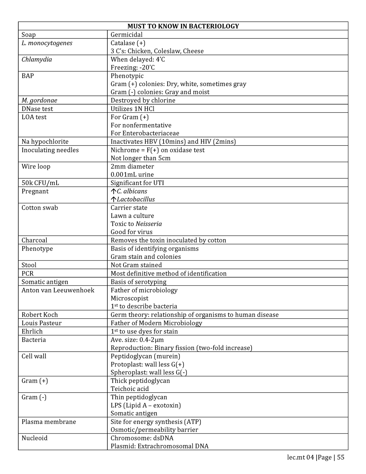 2.-MUST-to-KNOW-in-Bacteriology.pdf - MUST TO KNOW IN BACTERIOLOGY Soap ...