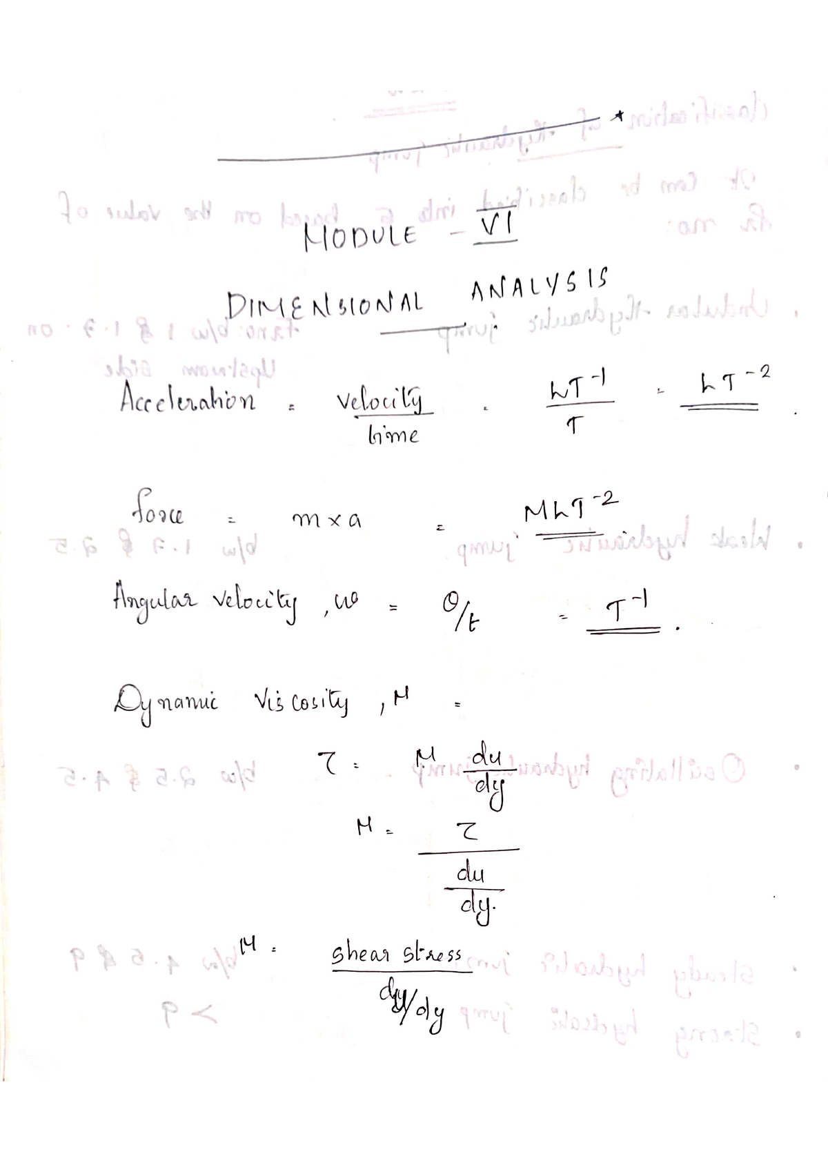 Mod 6 - Problems And Theory - Fluid Mechanics And Hydraulics - Studocu