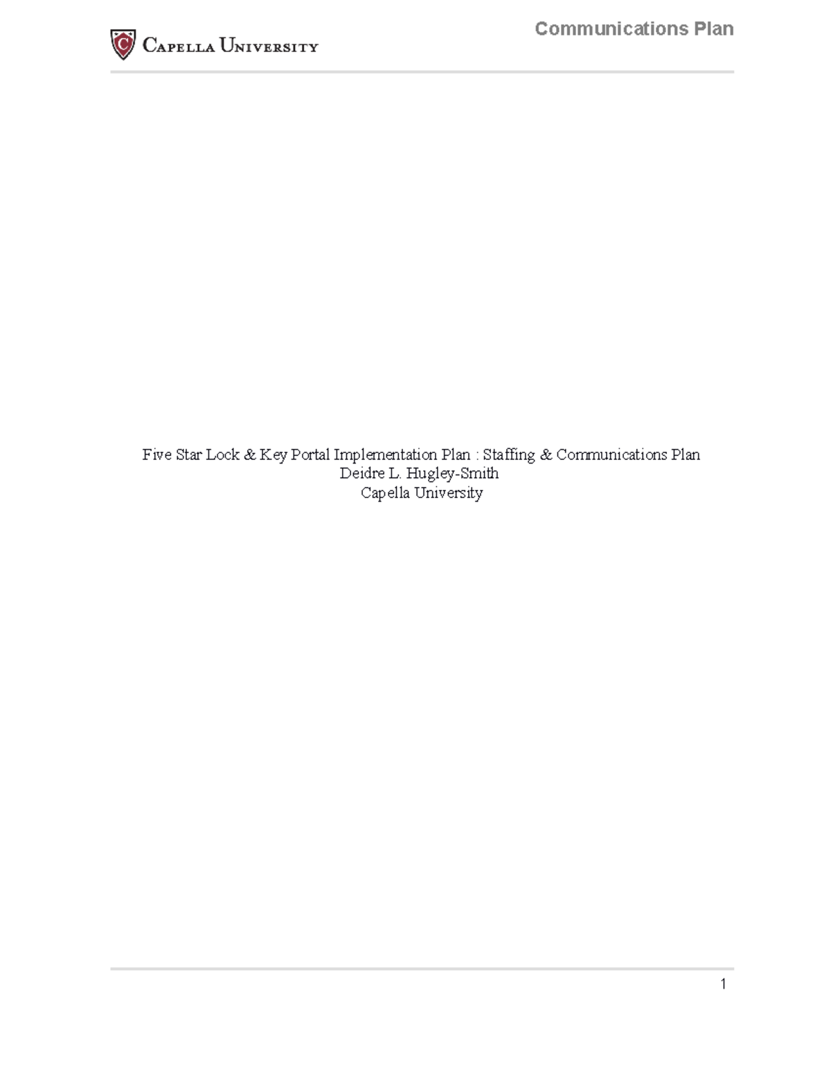 PMFPX5332 Hugley Smith Deidre Assessment 2 Attempt 2 Five Star Lock