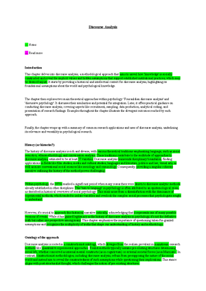 UNIT II Summary (IPA) - notes for IPA - Interpretive Phenomenological ...