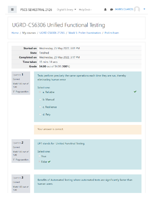 Module 4-Creating basic test - Creating Basic Test P a g e | 1 Module ...
