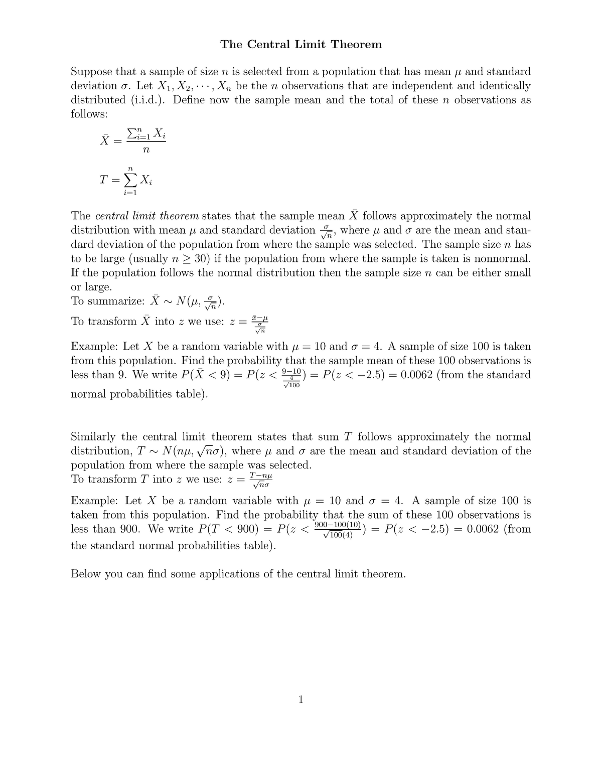 introecon-central-limit-theorem-the-central-limit-theorem-suppose