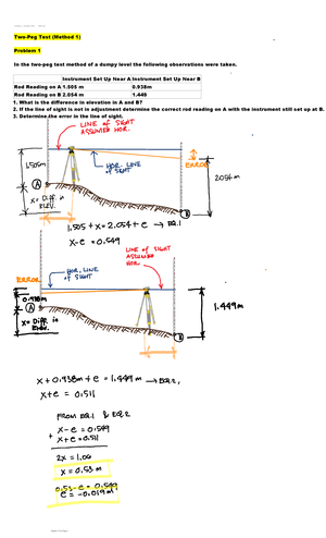 Two Peg Test: How To Quickly Check Your Dumpy Level