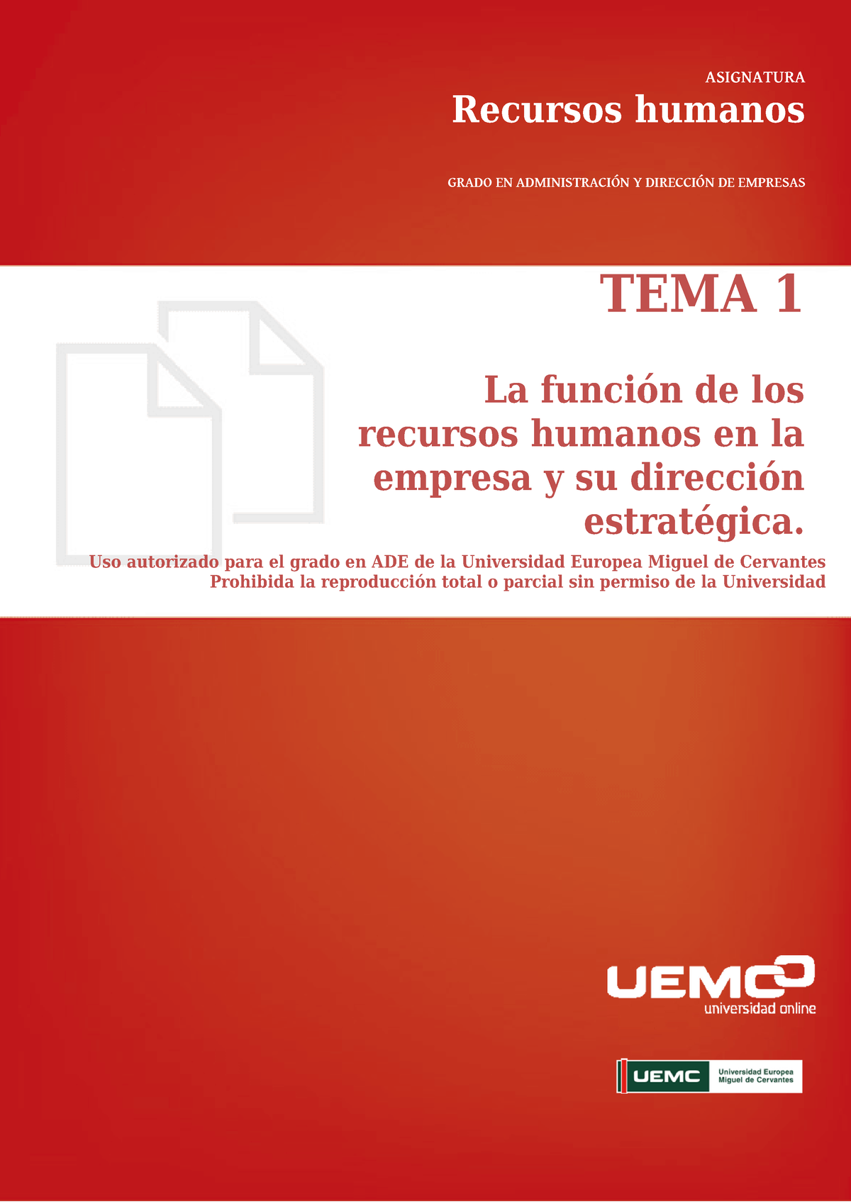 Tema 1 Funcion De Recursos Humanos Tema 1 La Función De Los Recursos Humanos En La Empresa Y 7776