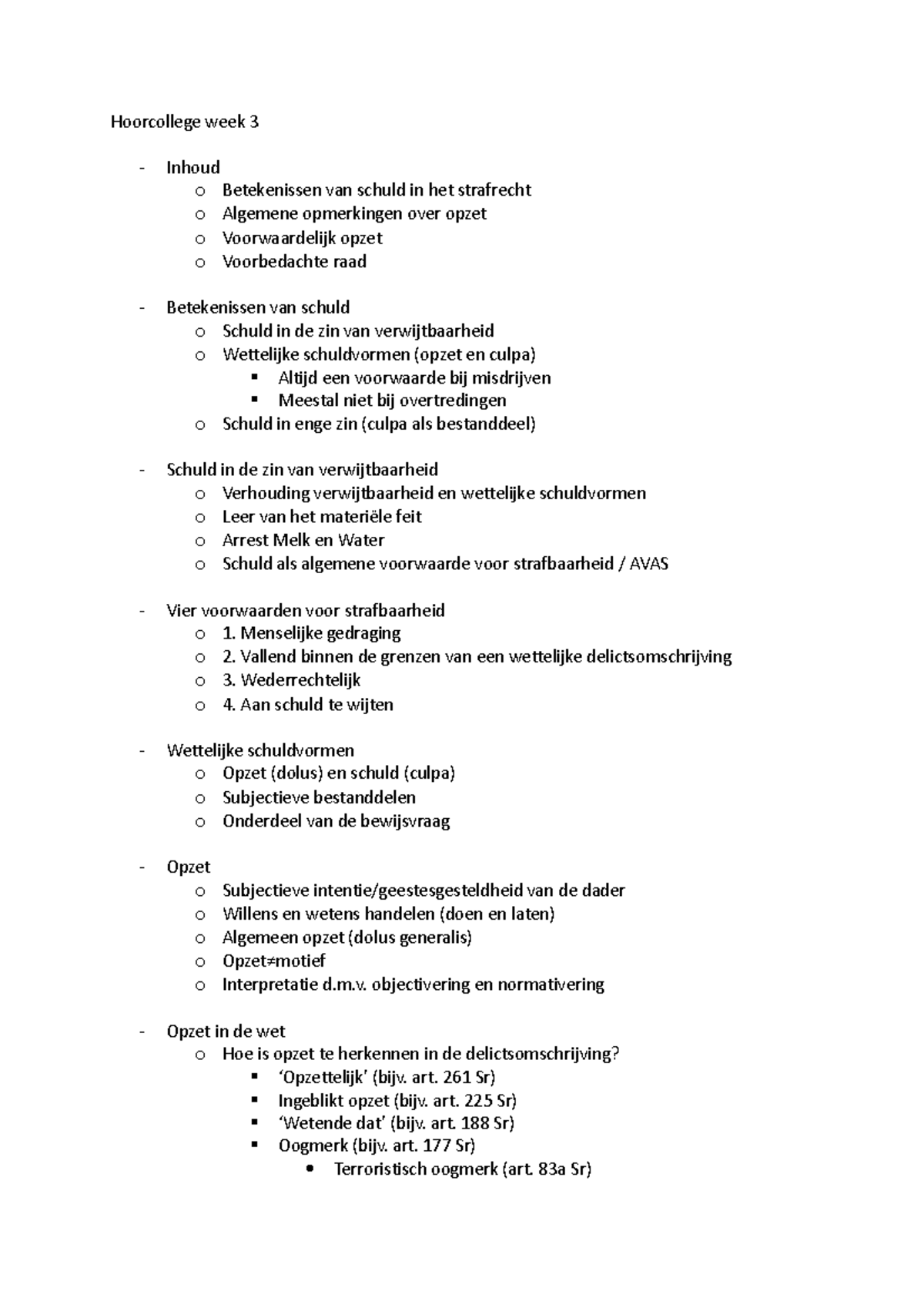 MS HC3 - Hoorcollege 3 - Hoorcollege Week 3 - Inhoud O Betekenissen Van ...