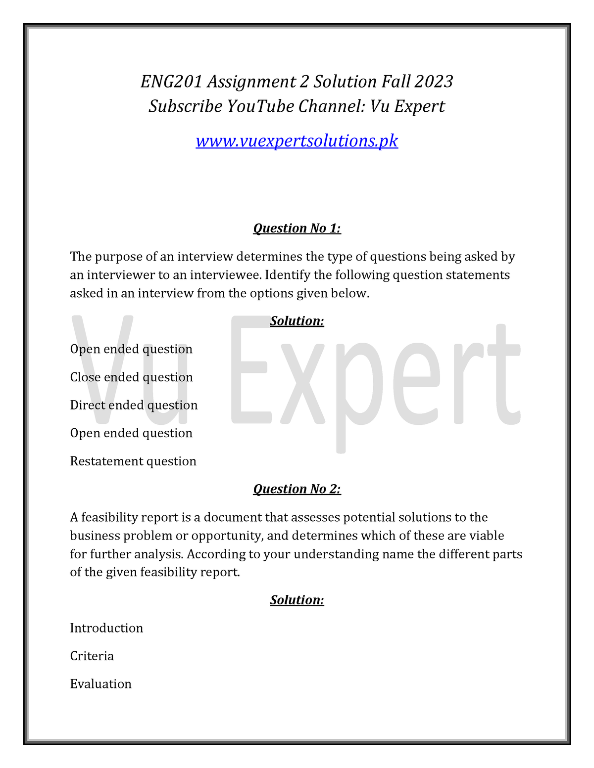 eng201 assignment 1 solution 2023 pdf download