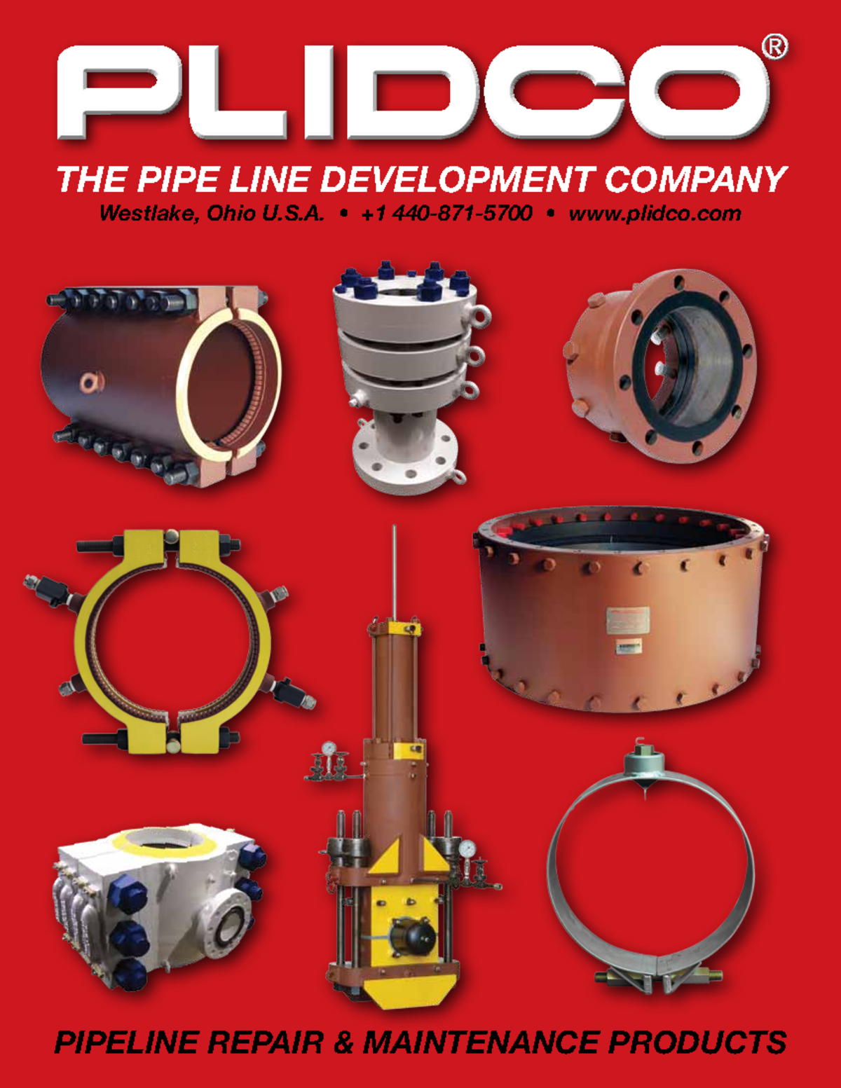 Clamps Plidco Catalog PIPELINE REPAIR & MAINTENANCE PRODUCTS THE