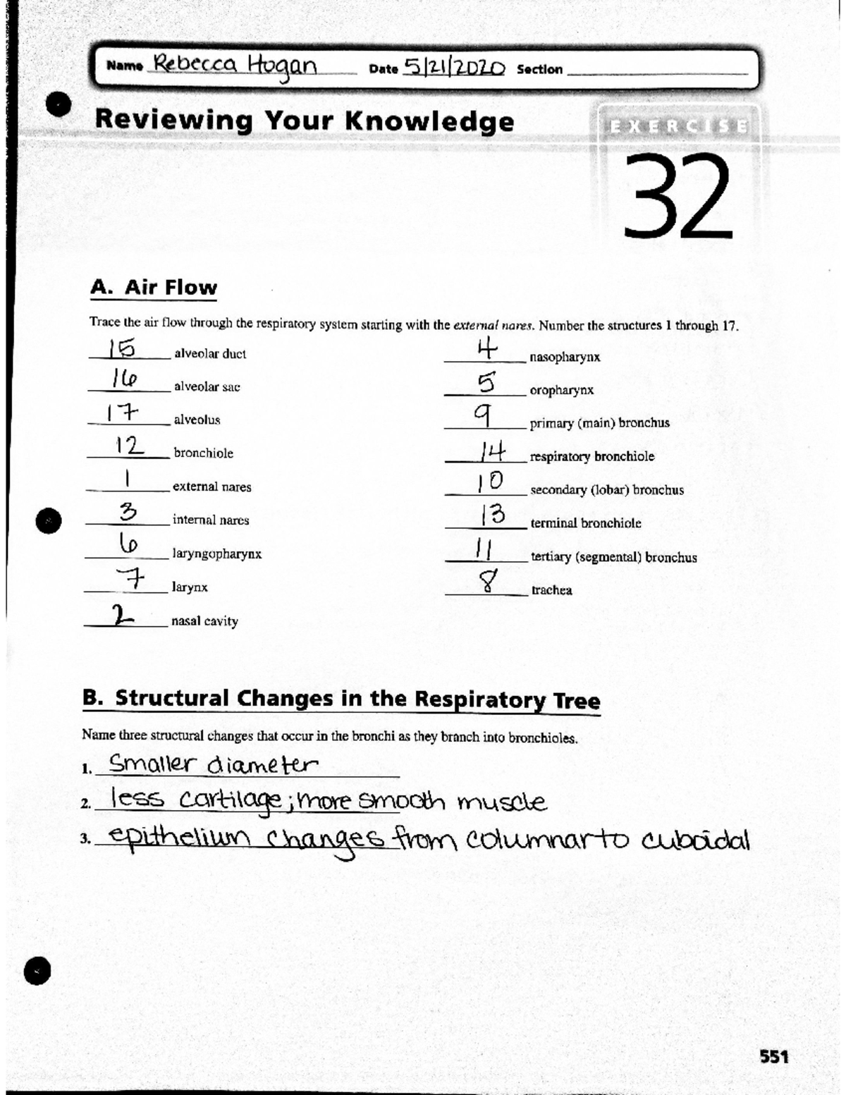 Reviewyourknowledge 32 - BIOL 242 - Studocu