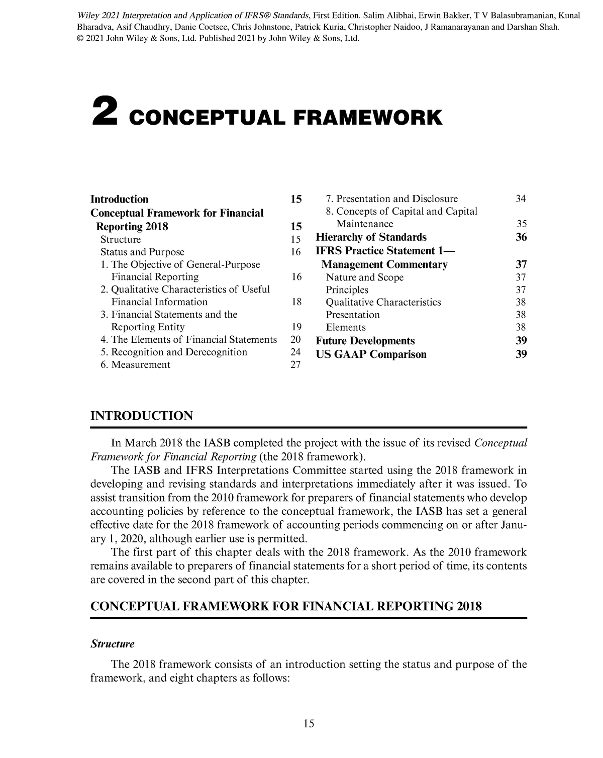 2.chapter 2.conceptual Framework - 15 INTRODUCTION In March 2018 The ...