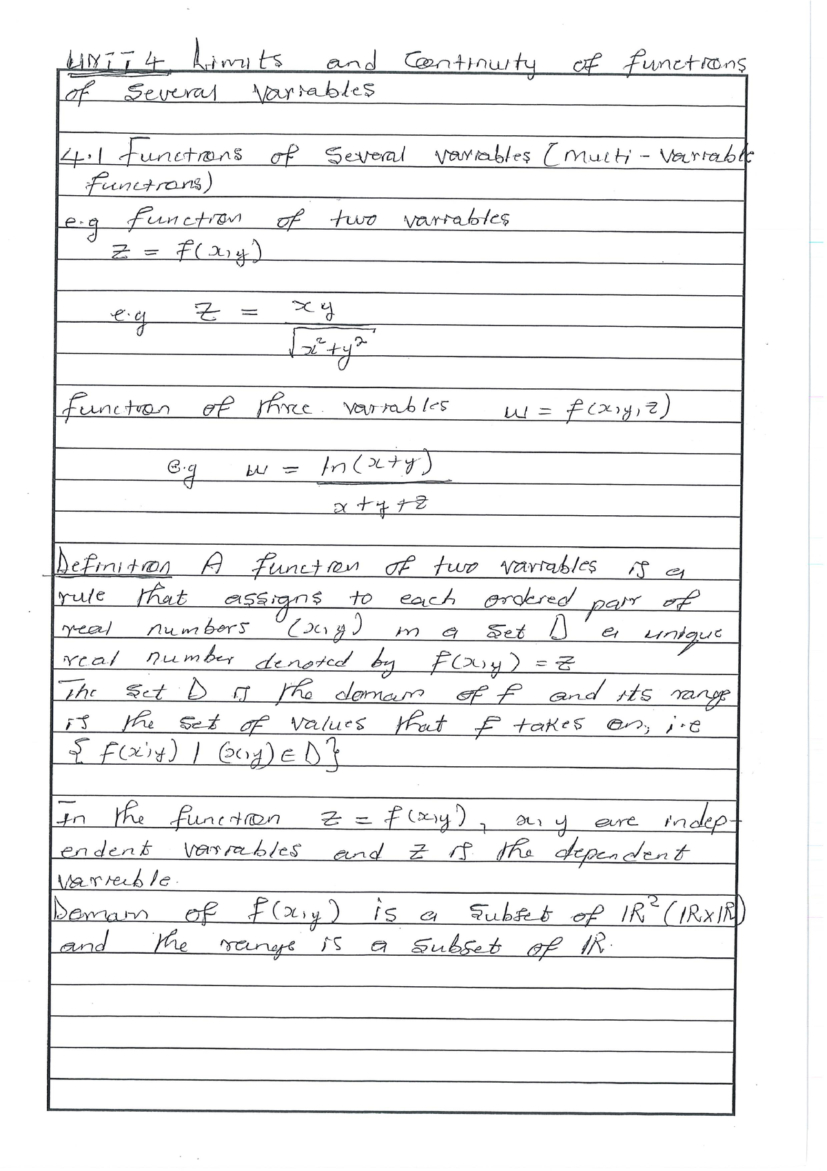 Chapter 4 - Study Notes - SMTA021 - Studocu