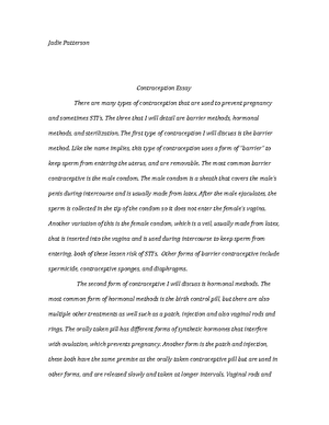 Importance of contraceptives essay image