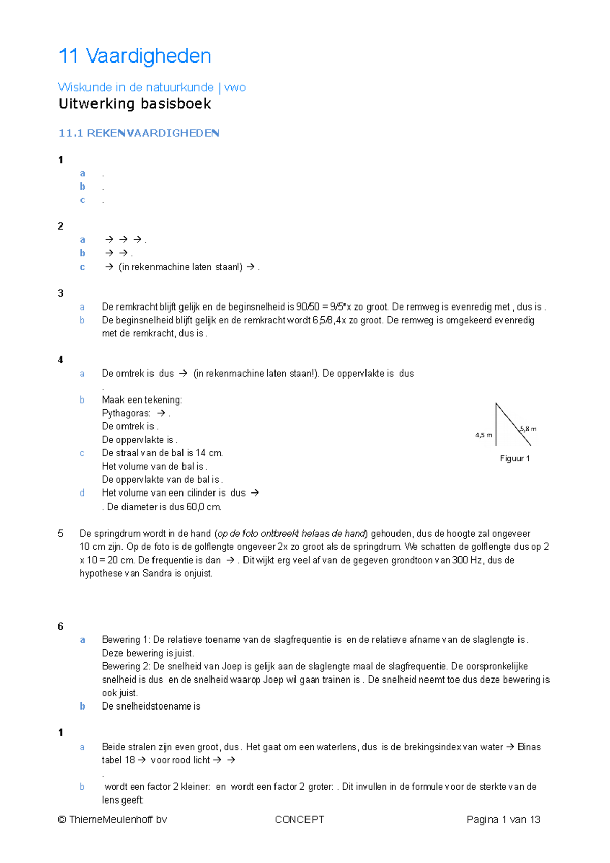 H11 Uitwerkingen - Oefeningen - Uitwerking Basisboek 11 ...