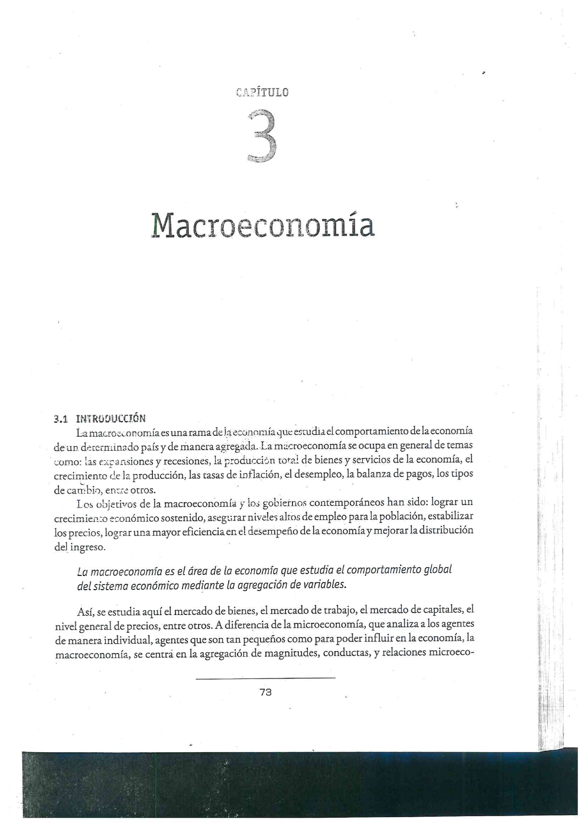 Breve Historia DE LA Macroeconomia Y PBI - Economia - Studocu